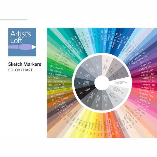 6 Packs: 24 ct. (144 total) Sketch Markers by Artist's Loft™